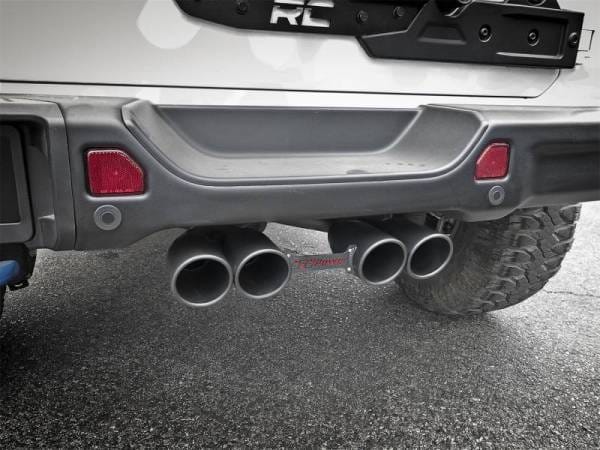 aFe Rebel Series 2.5in. 304 SS C/B Exhaust System 2018 Jeep Wrangler (JL) V6-3.6L - Black Tip - 49-38071-B thumbnail 4