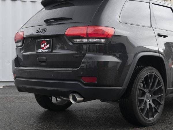aFe Large Bore HD 3in 304 SS Cat-Back Exhaust w/ Polished Tips 14-19 Jeep Grand Cherokee V6-3.6L - 49-38078-P thumbnail 3