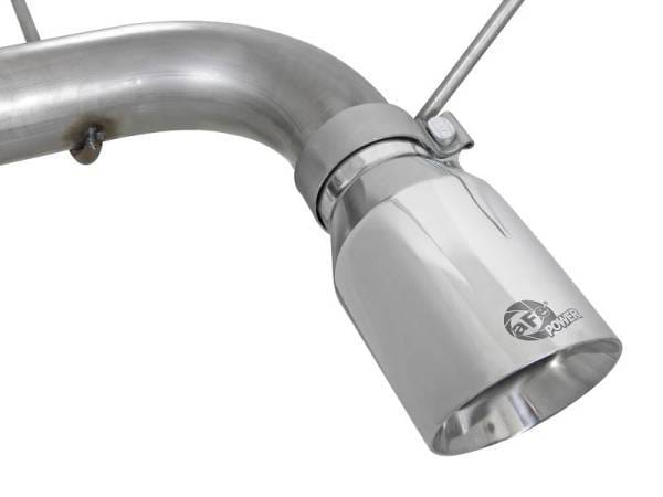 aFe Large Bore HD 3in 304 SS Cat-Back Exhaust w/ Polished Tips 14-19 Jeep Grand Cherokee V6-3.6L - 49-38078-P thumbnail 8