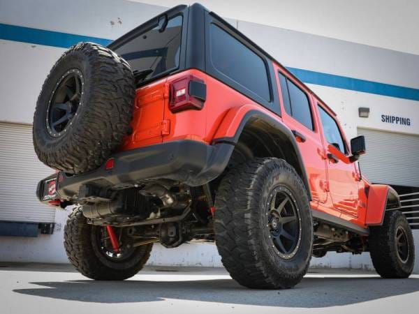 aFe 20-21 Jeep Wrangler (JL) Large Bore-HD 3 IN 304 Stainless Steel DPF-Back Hi-Tuck Exhaust System - 49-38091 thumbnail 2