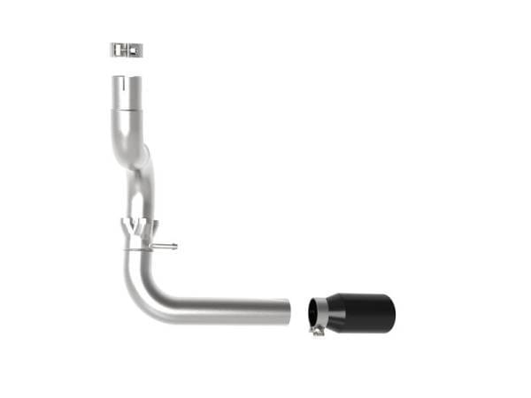 aFe 20-21 Jeep Wrangler Large Bore-HD 3in 304 Stainless Steel DPF-Back Exhaust System - Black Tip - 49-38092-B thumbnail 6