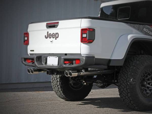 aFe Vulcan Series 3in 304SS Cat-Back 21 Jeep Gladiator V6-3.0L (td) - Dual Polished Tip - 49-38095-P thumbnail 3