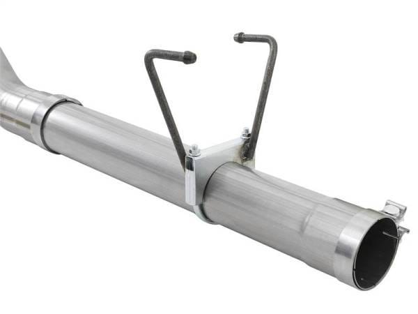 aFe LARGE BORE HD 4in 409-SS DPF-Back Exhaust w/Polished Tip 07.5-12 Dodge Diesel Trucks L6-6.7L(td) - 49-42006-P thumbnail 2