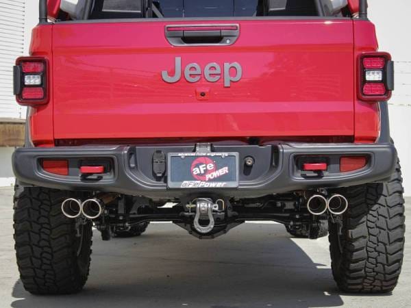 aFe Vulcan Series 3in-2-1/2in 304 SS Cat-Back 2020 Jeep Gladiator (JT) V6-3.6L w/ Polished Tips - 49-38084-P thumbnail 5