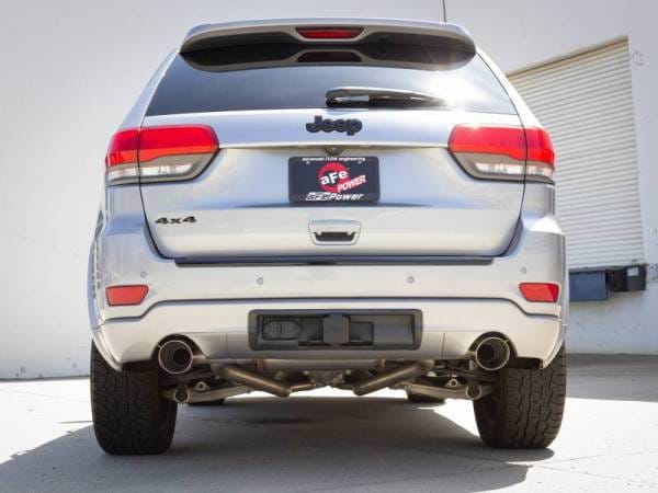 aFe Vulcan Series 2.5in 304SS Cat-Back Exhaust 11-19 Jeep Grand Cherokee (WK2) 5.7L w/ Polished Tips - 49-38085-P thumbnail 2