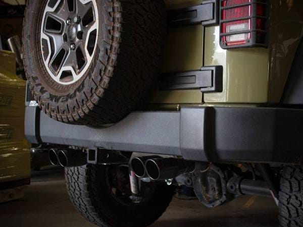 aFe Vulcan Series 2.5in 304 SS Axle-Back Exhaust Black 07-18 Jeep Wrangler (JK) V6-3.6/3.8L - 49-38086-B thumbnail 5