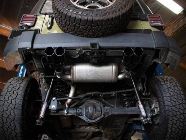 aFe Vulcan Series 2.5in 304 SS Axle-Back Exhaust Black 07-18 Jeep Wrangler (JK) V6-3.6/3.8L - 49-38086-B thumbnail 6