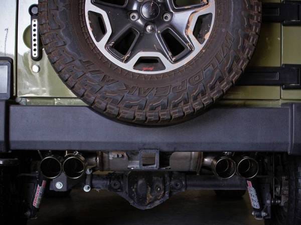 aFe Vulcan Series 2.5in 304 SS Axle-Back Exhaust Black 07-18 Jeep Wrangler (JK) V6-3.6/3.8L - 49-38086-B thumbnail 7