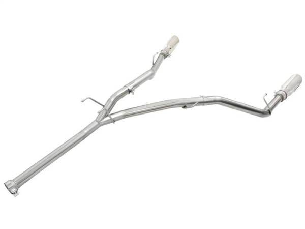 aFe MACHForce XP DPF-Back Exhaust 2.5in SS with Polished Tips 2014 Dodge Ram 1500 V6 3.0L EcoDiesel - 49-42041-P thumbnail 2