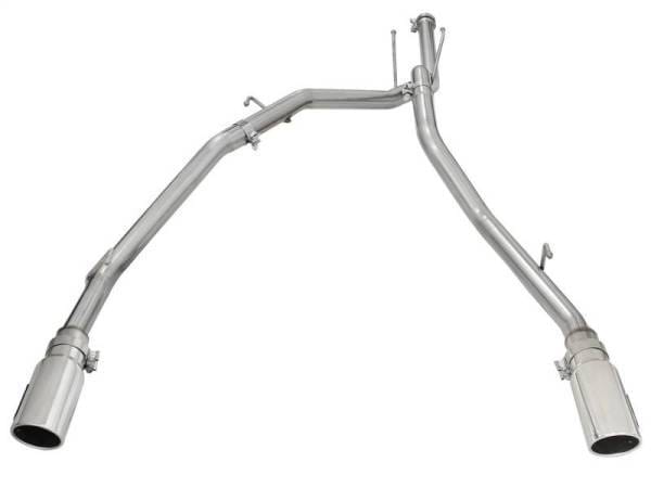 aFe MACHForce XP DPF-Back Exhaust 2.5in SS with Polished Tips 2014 Dodge Ram 1500 V6 3.0L EcoDiesel - 49-42041-P thumbnail 3