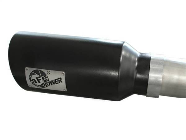 aFe MACHForce XP DPF-Back Exhaust 3in SS w/ 6in Black Tips 2014 Dodge Ram 1500 V6 3.0L EcoDiesel - 49-42044-B thumbnail 4