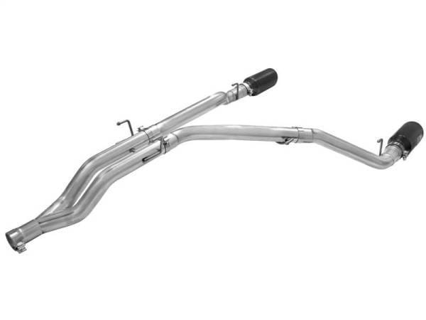 aFe MACHForce XP DPF-Back Exhaust 3in SS w/ 6in Black Tips 2014 Dodge Ram 1500 V6 3.0L EcoDiesel - 49-42044-B thumbnail 5