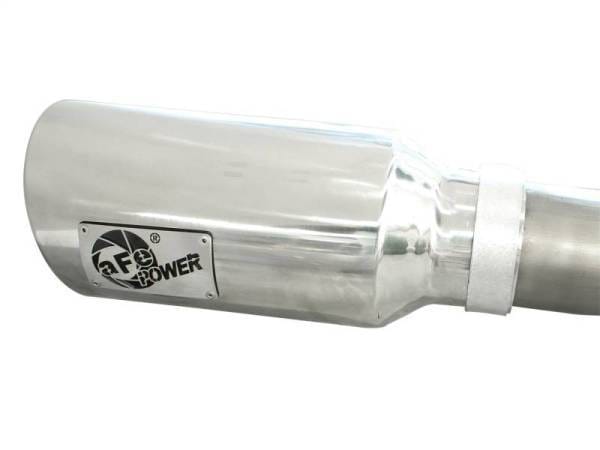 aFe MACHForce XP DPF-Back Exhaust 3in SS w/ 6in Polished Tips 2014 Dodge Ram 1500 V6 3.0L EcoDiesel - 49-42044-P thumbnail 2