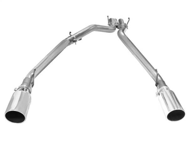 aFe MACHForce XP DPF-Back Exhaust 3in SS w/ 6in Polished Tips 2014 Dodge Ram 1500 V6 3.0L EcoDiesel - 49-42044-P thumbnail 4