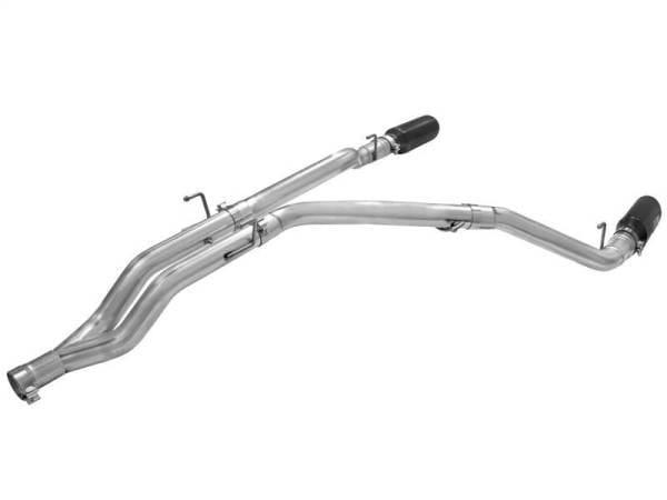 aFe MACHForce XP DPF-Back Exhaust 3in SS w/ 5in Black Tips 2014 Dodge Ram 1500 V6 3.0L EcoDiesel - 49-42045-B thumbnail 3
