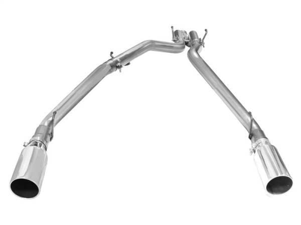 aFe MACHForce XP DPF-Back Exhaust 3in SS w/ 5in Polished Tips 2014 Dodge Ram 1500 V6 3.0L EcoDiesel - 49-42045-P thumbnail 3