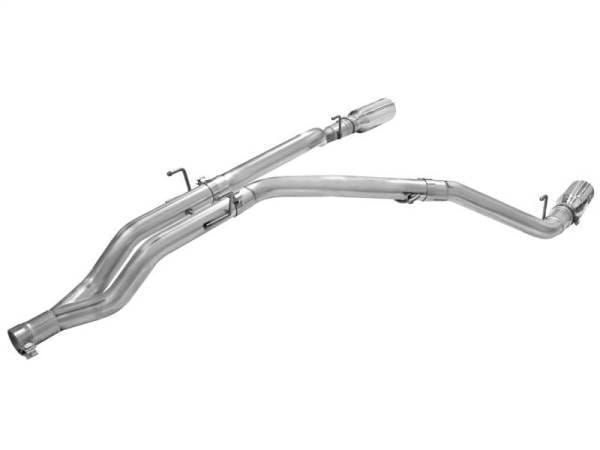 aFe MACHForce XP DPF-Back Exhaust 3in SS w/ 5in Polished Tips 2014 Dodge Ram 1500 V6 3.0L EcoDiesel - 49-42045-P thumbnail 4