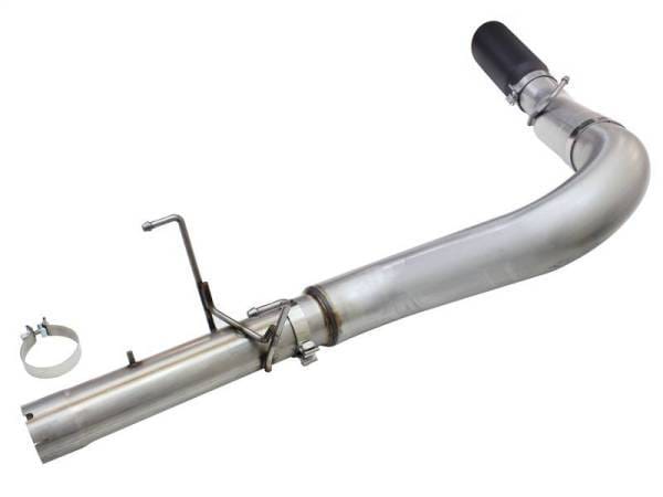 aFe MACHForce XP Exhaust Large Bore 5in DPF-Back SS 13-15 Dodge Trucks L6-6.7L (td) *Black Tip - 49-42051-1B thumbnail 2