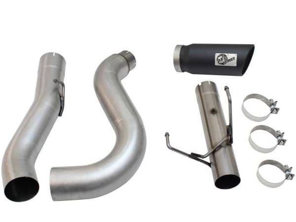 aFe MACHForce XP Exhaust Large Bore 5in DPF-Back SS 13-15 Dodge Trucks L6-6.7L (td) *Black Tip - 49-42051-1B thumbnail 8