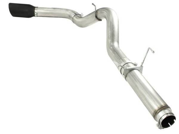 aFe MACHForce XP 5in DPF-Back 409SS Exhaust Dodge Diesel Trucks 07.5-12 L6-6.7L (td) Black Tip - 49-42016-B thumbnail 5
