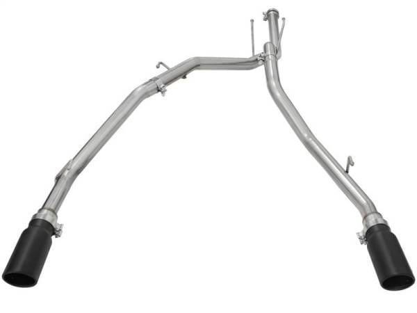 aFe MACHForce XP DPF-Back Exhaust 2.5in SS with Black Tips 2014 Dodge Ram 1500 V6 3.0L EcoDiesel - 49-42041-B thumbnail 2