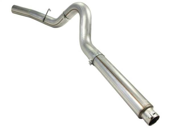 aFe MACHForce XP 5in DPF-Back Stainless Steel Exh Sys, No tip,Ford Diesel Trucks 08-10 V8-6.4L - 49-43054 thumbnail 6