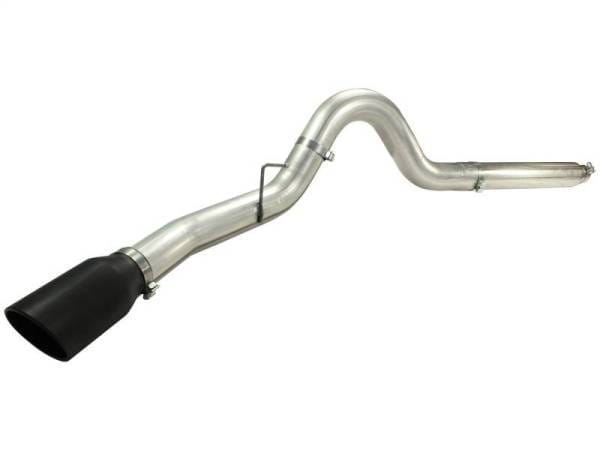 aFe MACHForce XP 5in DPF-Back Stainless Steel Exh Sys, Black tip,Ford Diesel Trucks 08-10 V8-6.4L - 49-43054-B thumbnail 7