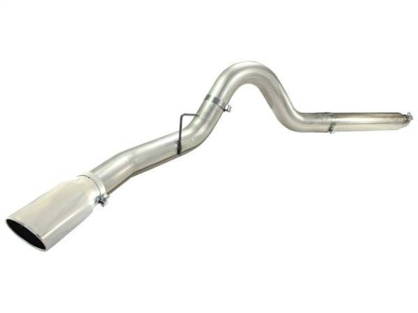 aFe MACHForce XP 5in DPF-Back Stainless Steel Exh Sys, polished tip,Ford Diesel Trucks 08-10 V8-6.4L - 49-43054-P thumbnail 6