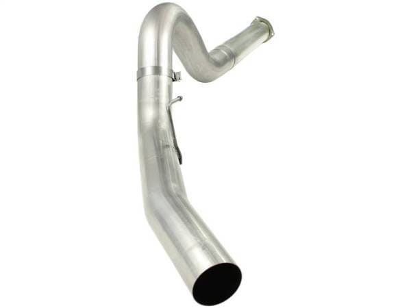 aFe MACHForce XP 5in DPF-Back Stainless Steel Exh Sys, No tip,Ford Diesel Trucks 11-14 V8-6.7L - 49-43055 thumbnail 2