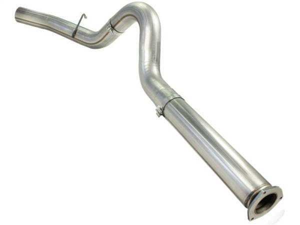 aFe MACHForce XP 5in DPF-Back Stainless Steel Exh Sys, No tip,Ford Diesel Trucks 11-14 V8-6.7L - 49-43055 thumbnail 4