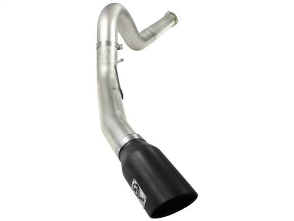 aFe MACHForce XP 5in DPF-Back Stainless Steel Exhaust , Blk,Ford Diesel Trucks 11-14 V8-6.7L td - 49-43055-B thumbnail 2