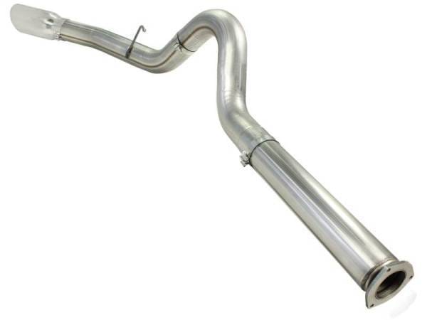 aFe MACHForce XP 5in DPF-Back Stainless Steel Exh Sys, polished tip,Ford Diesel Trucks 11-14 V8-6.7L - 49-43055-P thumbnail 3