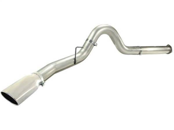 aFe MACHForce XP 5in DPF-Back Stainless Steel Exh Sys, polished tip,Ford Diesel Trucks 11-14 V8-6.7L - 49-43055-P thumbnail 7
