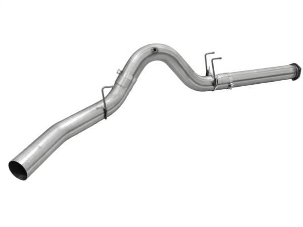 aFe MACHForce XP Exhaust 5in DPF-Back Stainless Steel Exhaust 2015 Ford Turbo Diesel V8 6.7L No Tip - 49-43064 thumbnail 4