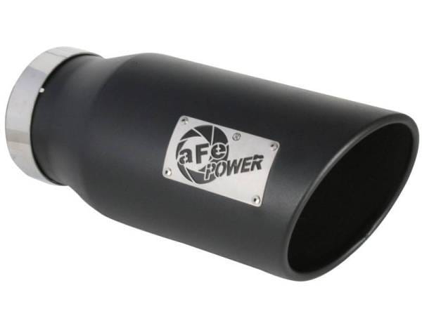 aFe Large Bore-HD 5in 409SS DPF-Back Exhaust System w/Black Tip 19-20 Ram Diesel Trucks L6-6.7L (td) - 49-42075-B thumbnail 2