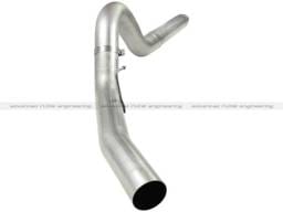 aFe MACHForce XP 5in DPF-Back Stainless Steel Exh Sys, No tip,Ford Diesel Trucks 08-10 V8-6.4L - 49-43054