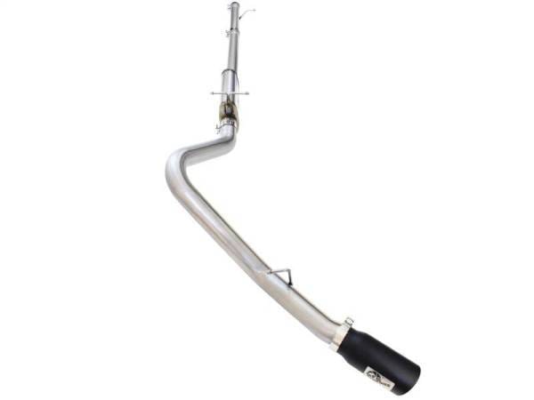 aFe MACHForce XP Exhaust 3in-3.5in SS Single Side Ext CB w/ Black Tip 99-04 Ford F150 V8 5.4L/6.8L - 49-43076-B thumbnail 5