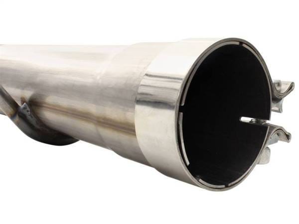 aFe MACHForce XP Exhaust 3in-3.5in SS Single Side Ext CB w/ Black Tip 99-04 Ford F150 V8 5.4L/6.8L - 49-43076-B thumbnail 7
