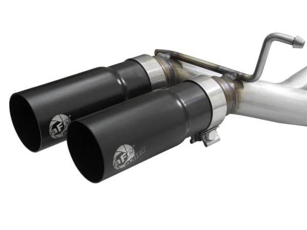 aFe Rebel Exhausts 3in SS Cat-Back 15-16 Ford F-150 EcoBoost V6 2.7/3.5L V8 5.0L w/ Black Tips - 49-43081-B thumbnail 6
