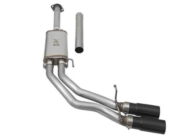 aFe Rebel Exhausts 3in SS Cat-Back 15-16 Ford F-150 EcoBoost V6 2.7/3.5L V8 5.0L w/ Black Tips - 49-43081-B thumbnail 8