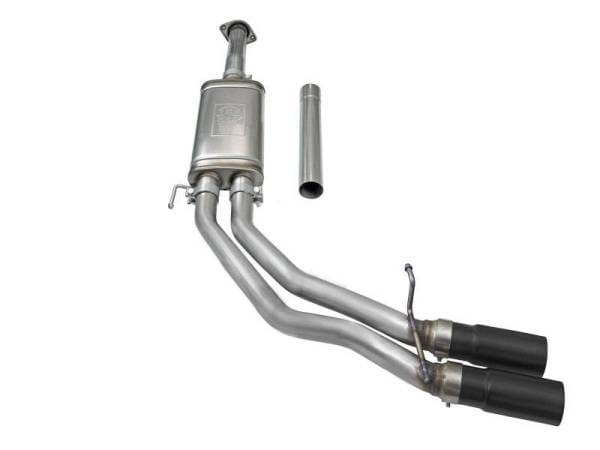 aFe Rebel Exhausts 3in SS Cat-Back 15-16 Ford F-150 EcoBoost V6 2.7/3.5L V8 5.0L w/ Black Tips - 49-43081-B thumbnail 11