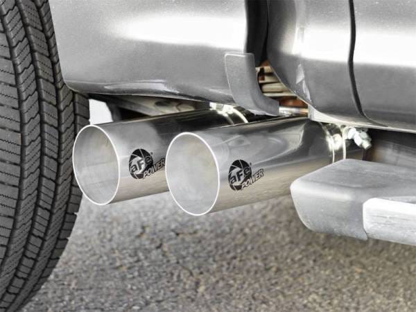 aFe Rebel Exhausts 3in SS Cat-Back 15-16 Ford F-150 EcoBoost V6 2.7/3.5L V8 5.0L w/ Polished Tips - 49-43081-P thumbnail 3