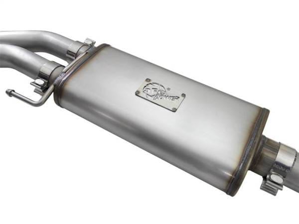 aFe Rebel Exhausts 3in SS Cat-Back 15-16 Ford F-150 EcoBoost V6 2.7/3.5L V8 5.0L w/ Polished Tips - 49-43081-P thumbnail 5
