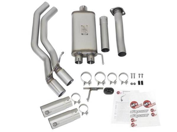 aFe Rebel Exhausts 3in SS Cat-Back 15-16 Ford F-150 EcoBoost V6 2.7/3.5L V8 5.0L w/ Polished Tips - 49-43081-P thumbnail 10