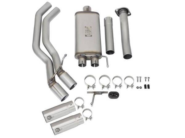 aFe Rebel Exhausts 3in SS Cat-Back 15-16 Ford F-150 EcoBoost V6 2.7/3.5L V8 5.0L w/ Polished Tips - 49-43081-P thumbnail 12