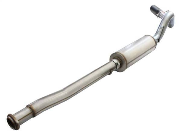 aFe MACHForce XP SS Exhaust 4in Cat-Back w/ Black Tip 2015 Ford F-150 EcoBoost V6 2.7/3.5Ltt - 49-43069-B thumbnail 2