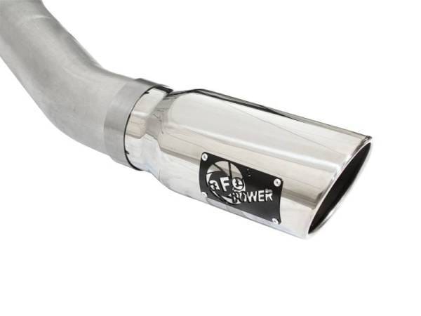 aFe MACHForce XP SS Exhaust 4in Cat-Back w/ Polish Tip 2015 Ford F-150 EcoBoost V6 2.7/3.5Ltt - 49-43069-P thumbnail 4