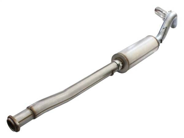 aFe MACHForce XP SS Exhaust 4in Cat-Back w/ Polish Tip 2015 Ford F-150 EcoBoost V6 2.7/3.5Ltt - 49-43069-P thumbnail 6