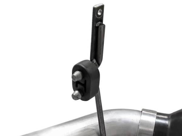 aFe Large Bore-HD 4in 409 Stainless Steel DPF-Back Exhaust w/Black Tip 15-16 Ford Diesel V8 Trucks - 49-43122-B thumbnail 5