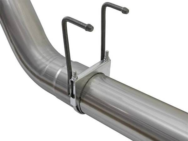 aFe LARGE BORE HD 5in 409-SS DPF-Back Exhaust w/Polished Tip 2017 Ford Diesel Trucks V8 6.7L (td) - 49-43090-P thumbnail 8